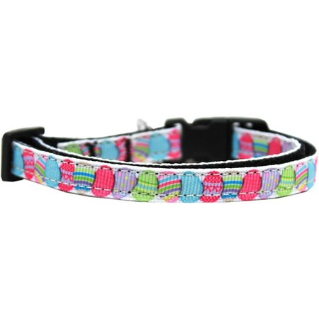 MIRAGE PET PRODUCTS Easter Egg Nylon Ribbon Cat Safety Collar 125-169 CT